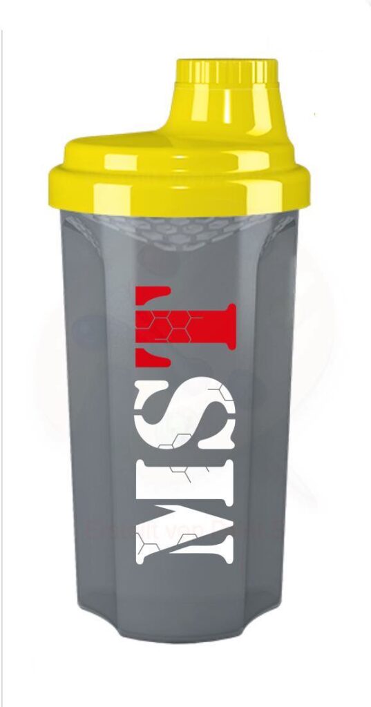 Шейкер MST Shaker Transparent Gray Yellow 500 ml